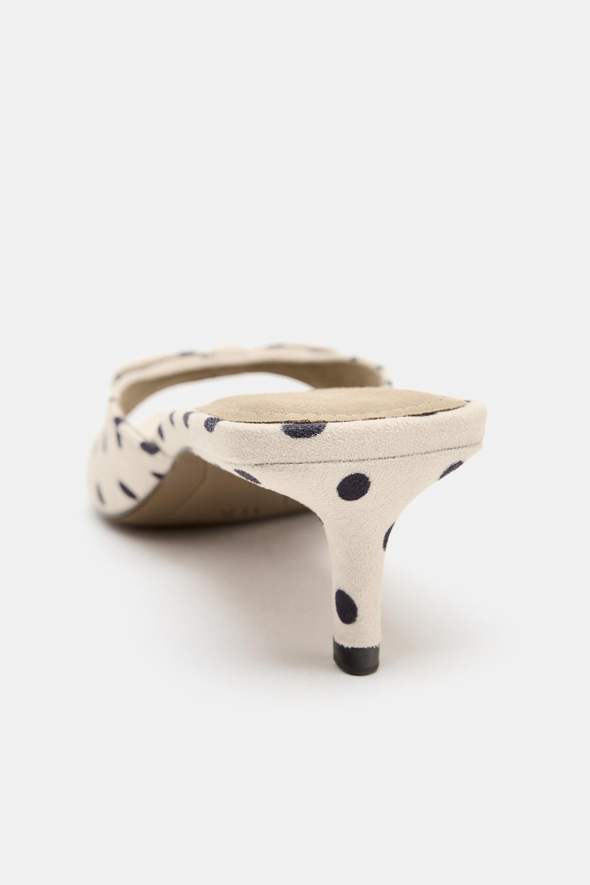POLKA DOT BOW MULES | Zara US