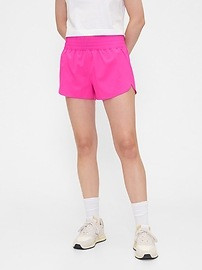 GapFit 3" Mid Rise Runaround Shorts | Gap Factory