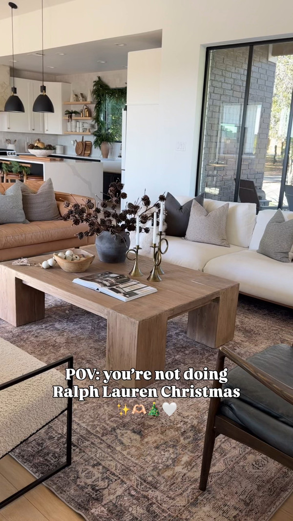 POV: You’re not doing the “Ralph Lauren Christmas” thing or chasing 90s…
