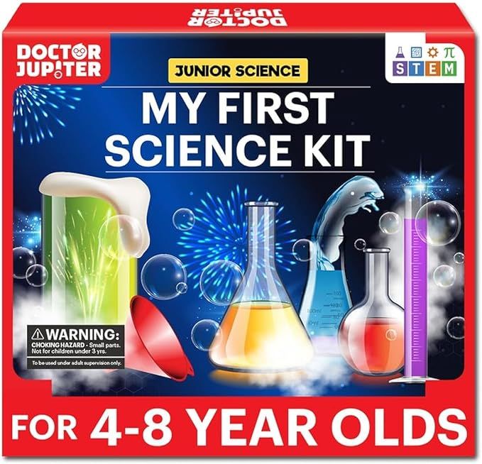 Doctor Jupiter My First Science Experiment Kit for Boys and Girls Ages 4-5-6-7-8| Gift Ideas for ... | Amazon (US)