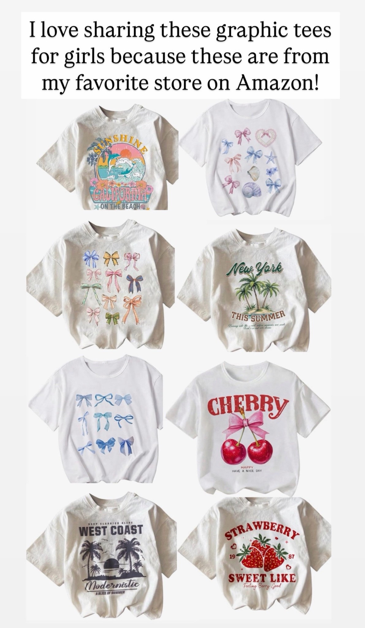 Cutest graphic tees for girls

#LTKKids