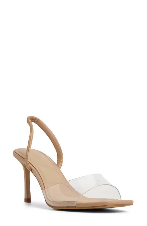 ALDO Andyana Slingback Sandal in Beige at Nordstrom, Size 5 | Nordstrom