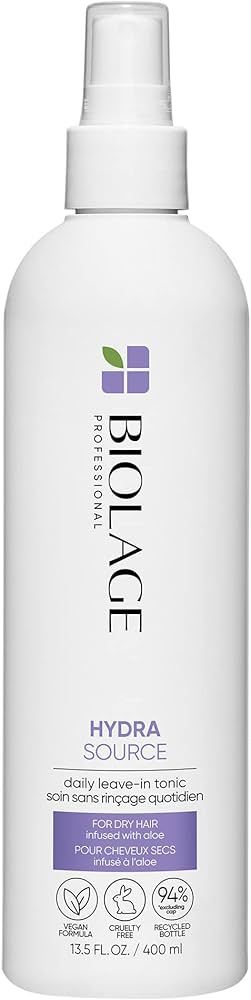 BIOLAGE Hydra Source Daily Leave-In Tonic | Moisturizes, Renews Shine & Protects Hair From Enviro... | Amazon (US)