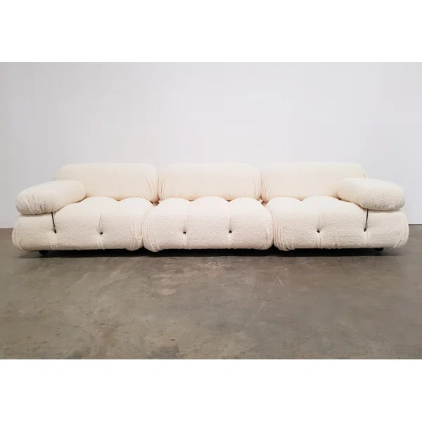 3 Seater Boucle Modular Sofa | Wayfair North America