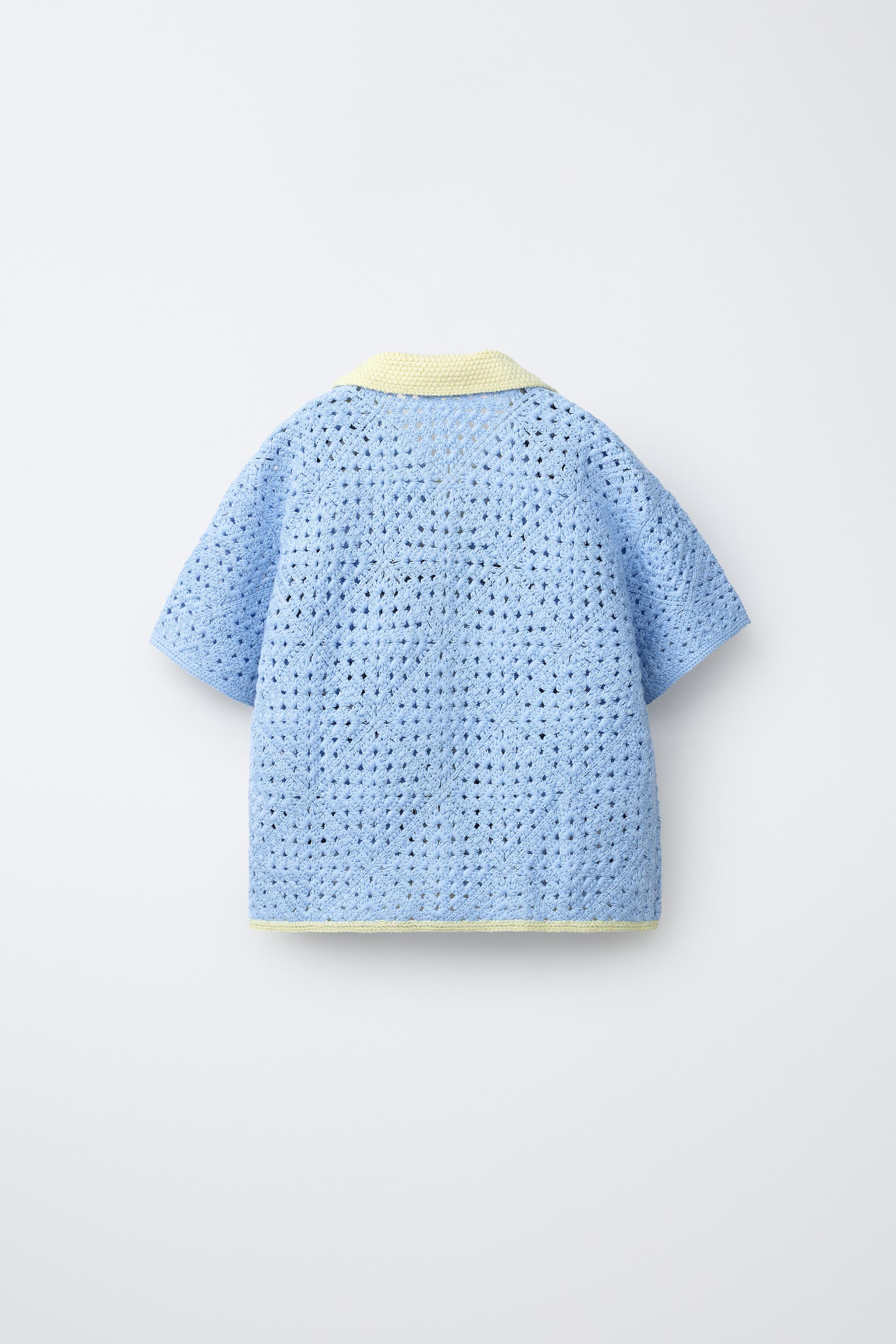 MICKEY MOUSE \u00a9 DISNEY CROCHET KNIT SHIRT | Zara US