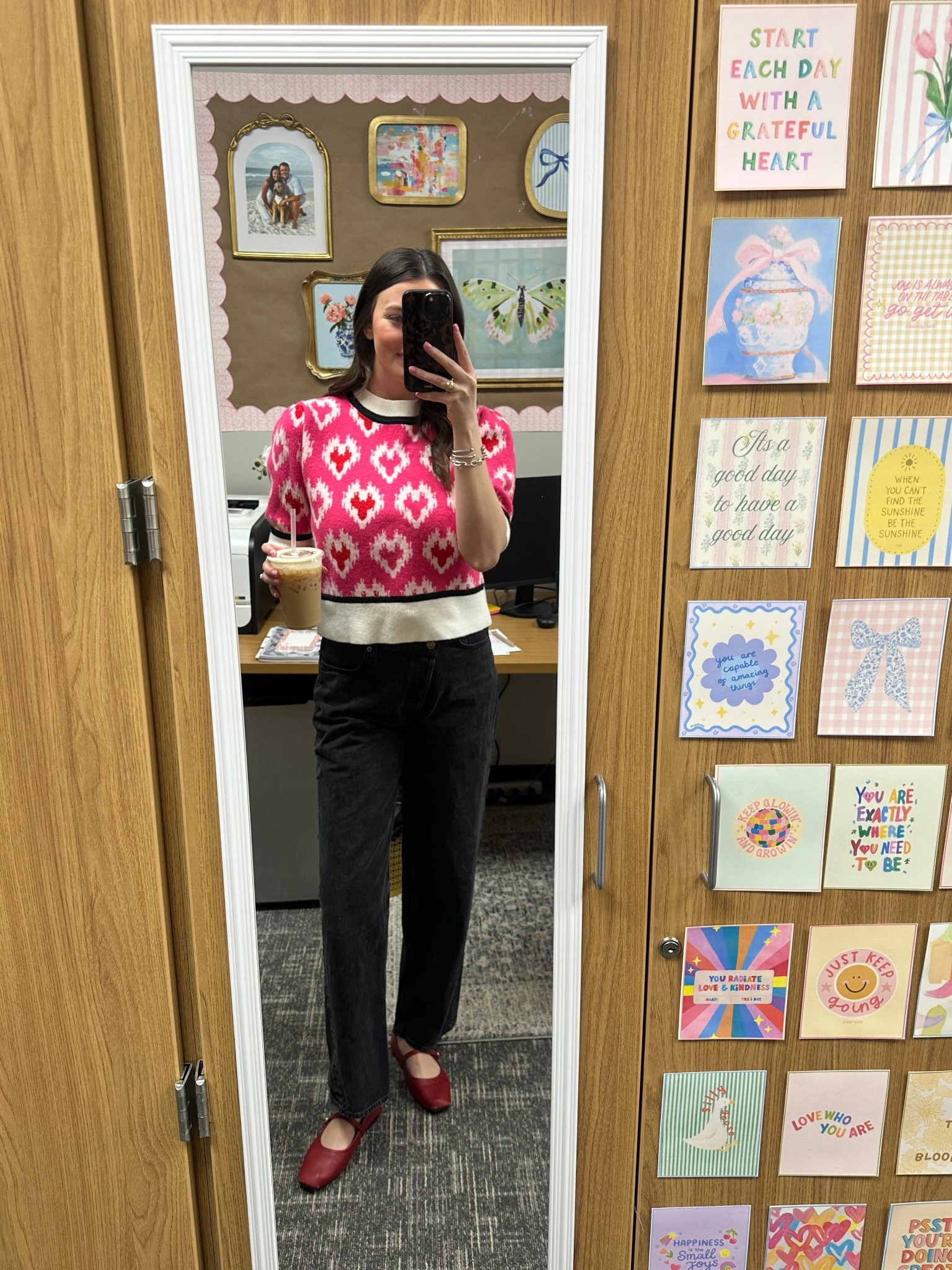 valentine teacher ootd! 

#LTKValentine