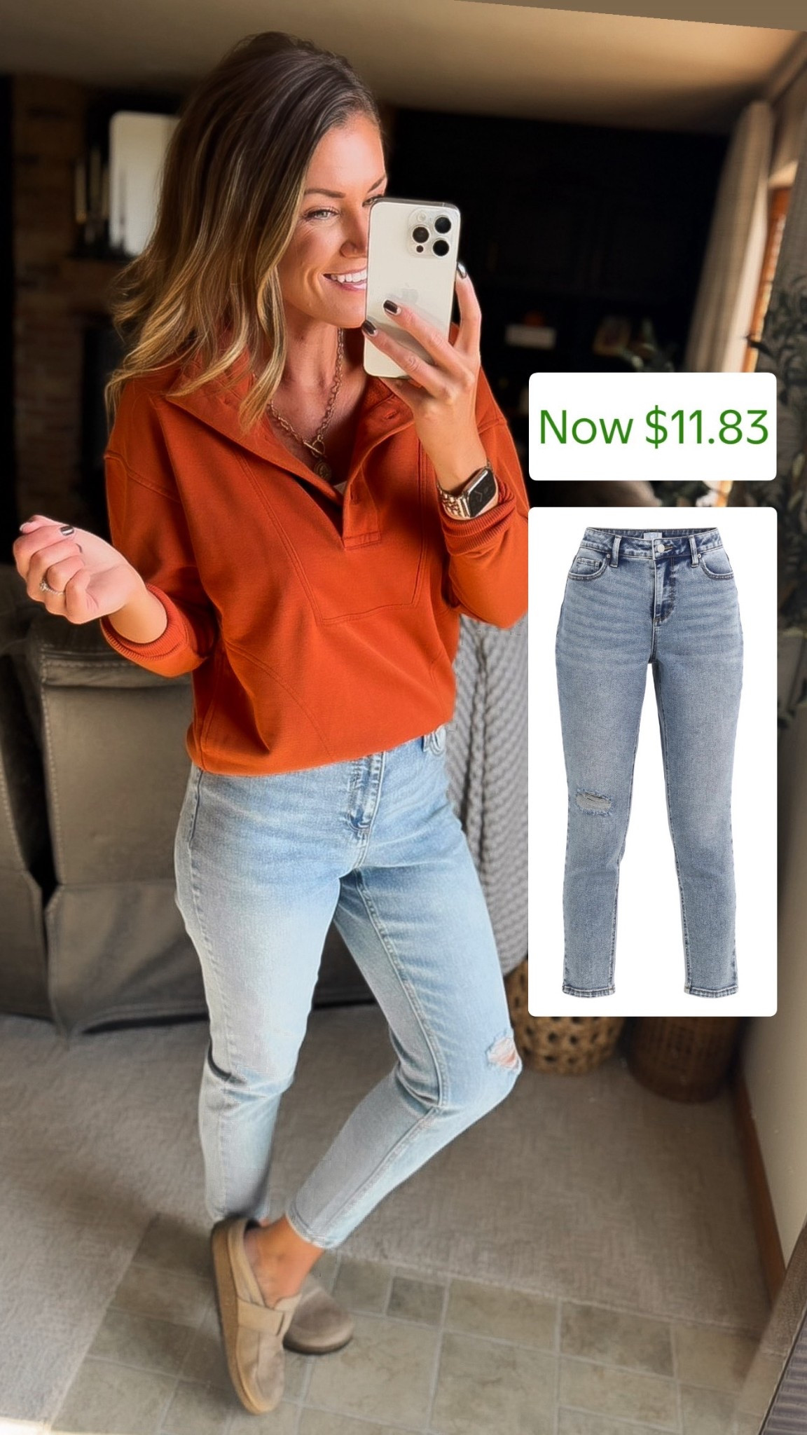 Jeans clearance priced!! 
Wearing size 6

#LTKSeasonal #LTKStyleTip

#LTKSaleAlert