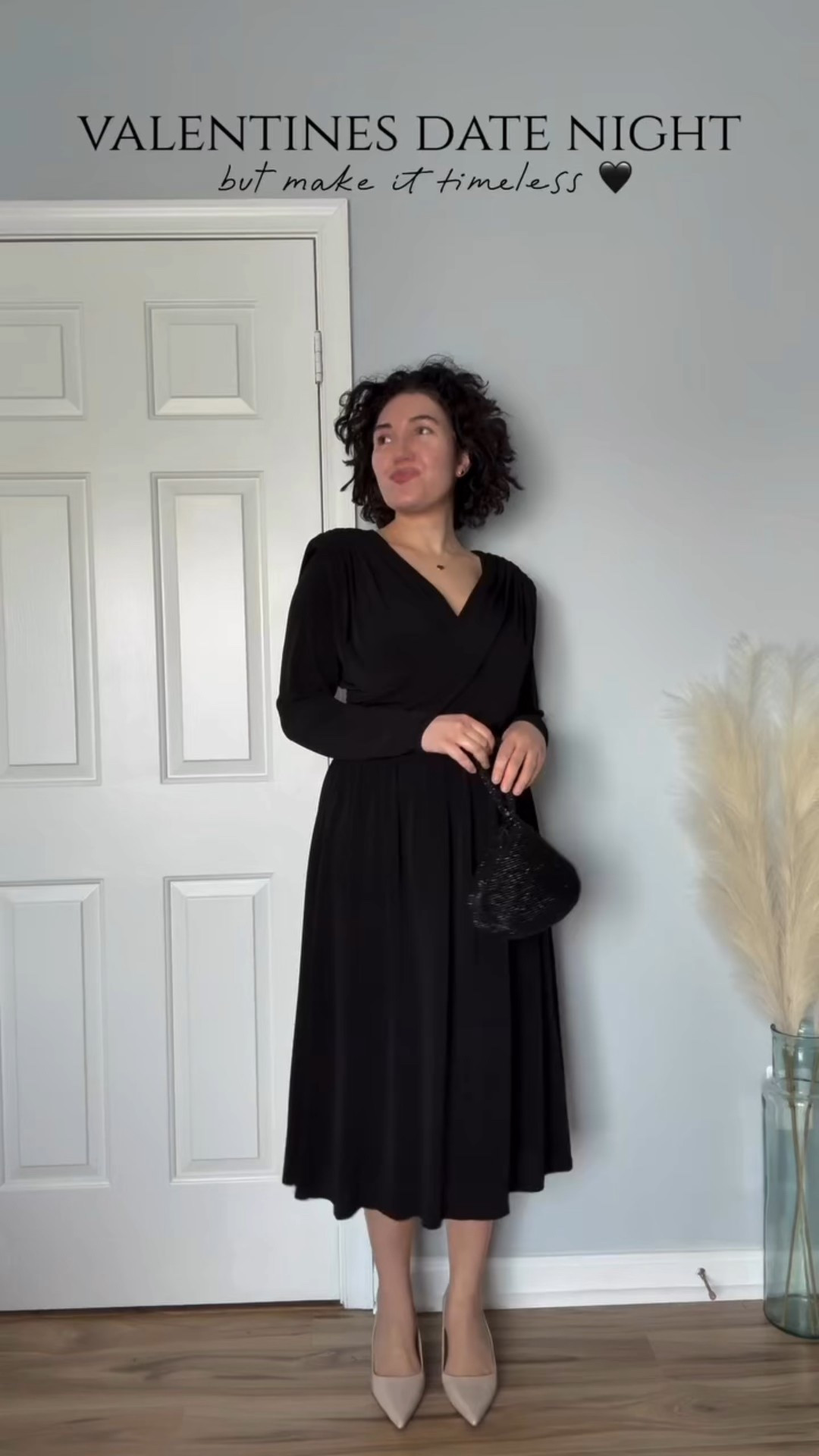 Valentines outfit, black dress, valentines dress, date night, galentines 

#LTKValentine #LTKOver40