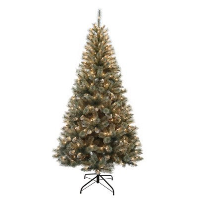 Celebrations 7 ft. Full Incandescent 400 lights Cashmere Christmas Tree | Target