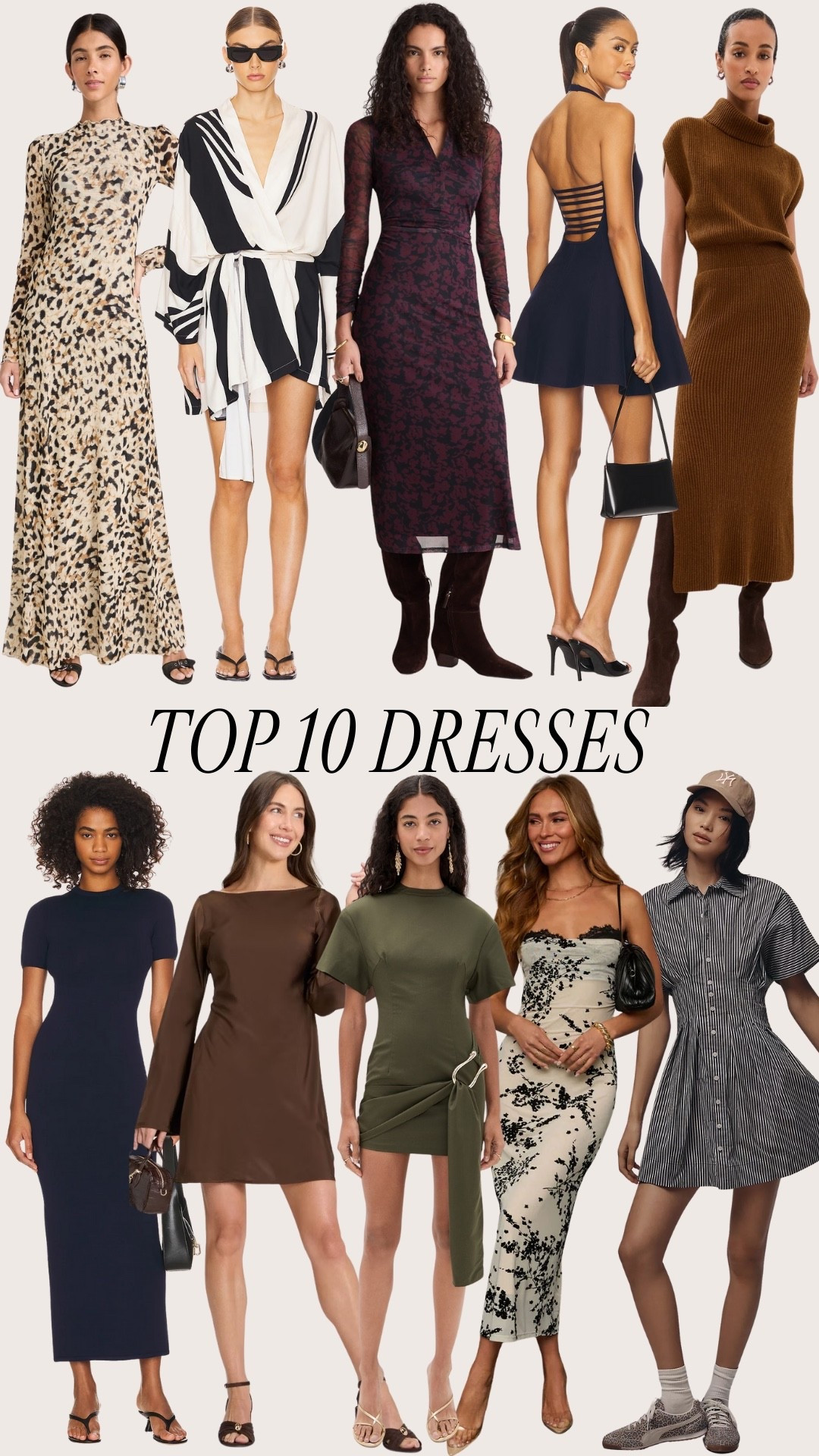 The Top 10 Dresses you guys loved and shopped in 2025! ✨😍

#LTKootd #LTKgrwm #LTKSeasonal
