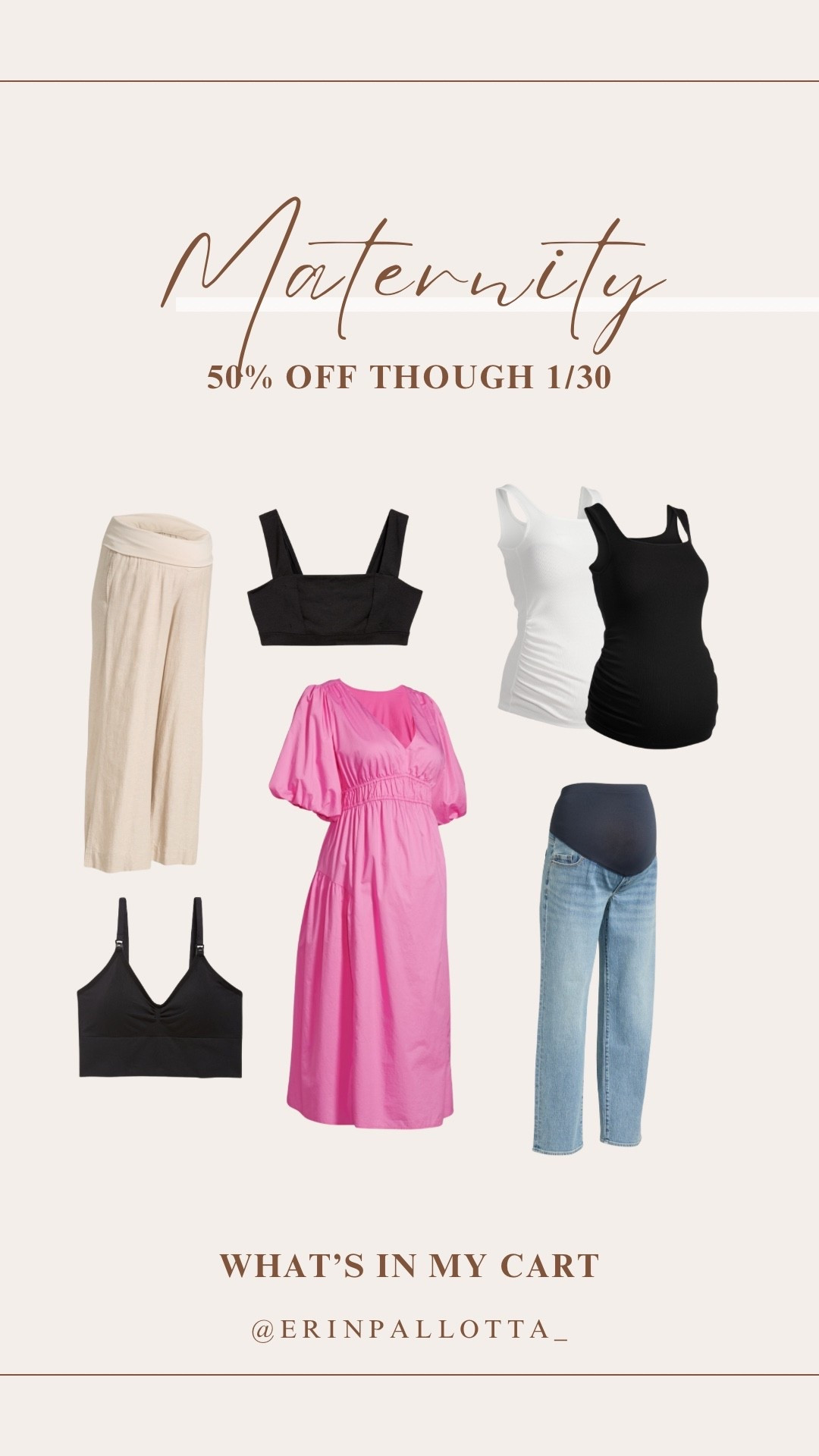 This NEVER happens! Old Navy’s 50% off sale includes maternity styles! Here’s what’s in my cart!

#LTKBump #LTKSaleAlert #LTKmomlife