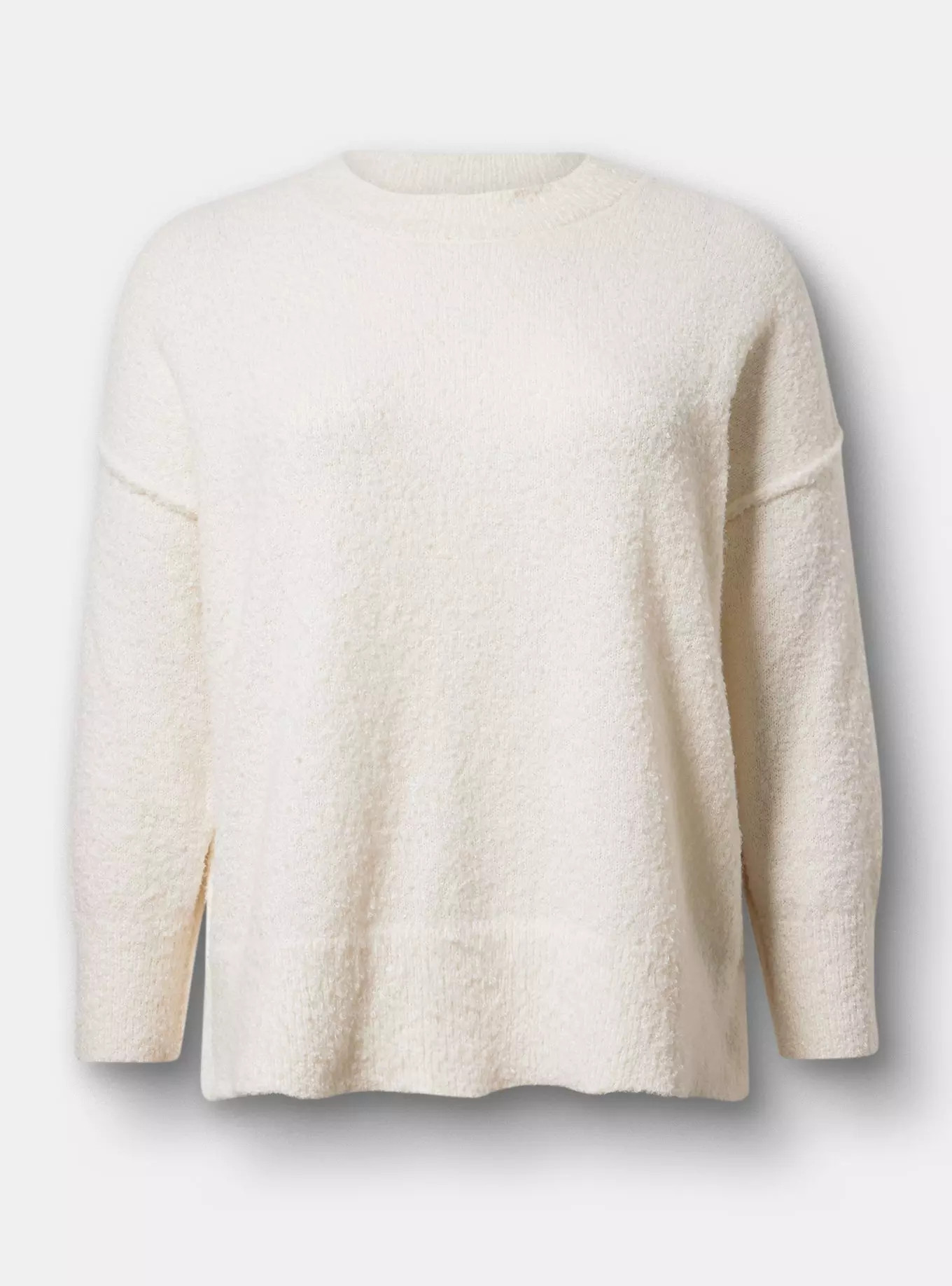 Boucle Crew Tunic Sweater | Torrid (US & Canada)