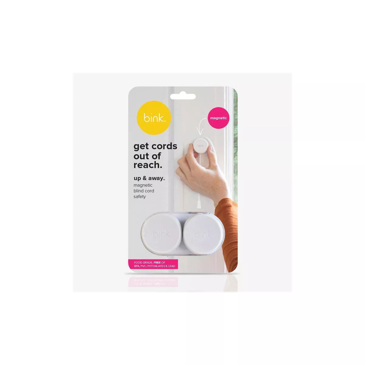 Bink Up & Away Magnetic Blind Cord Safety - 2pk | Target
