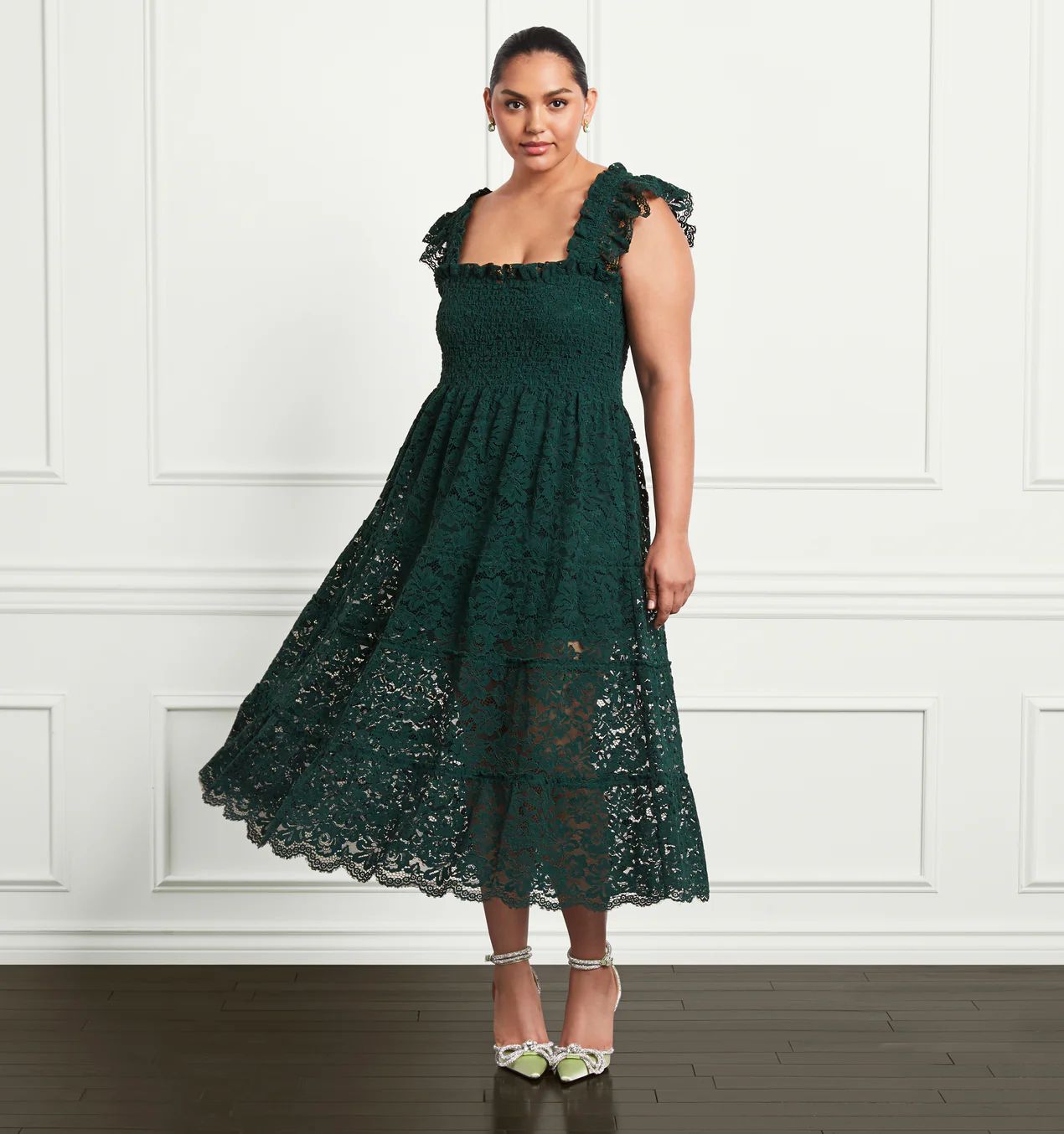 The Lace Ellie Nap Dress - Botanical Garden Lace | Hill House Home