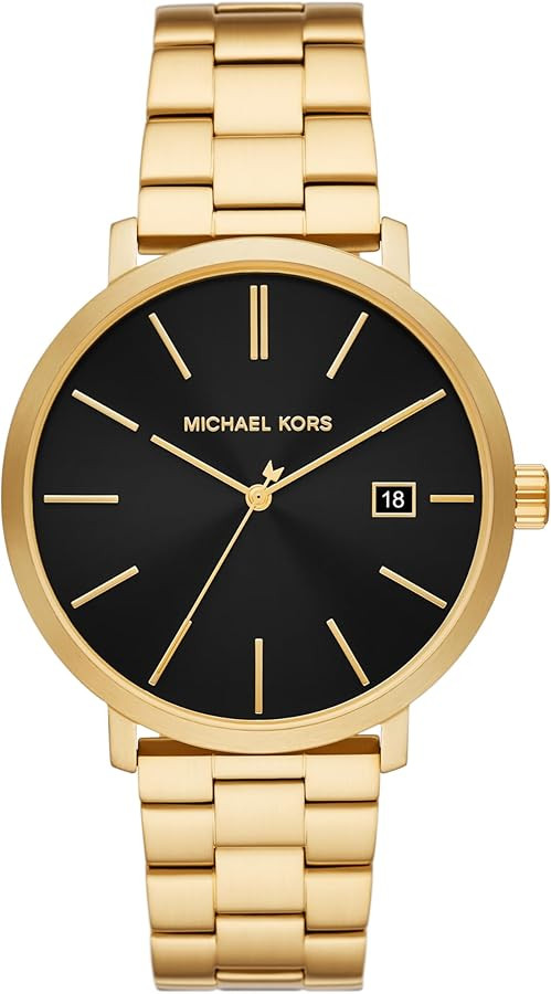 Michael Kors Men's Blake Stainless Steel or Leather Watch | Amazon (US)