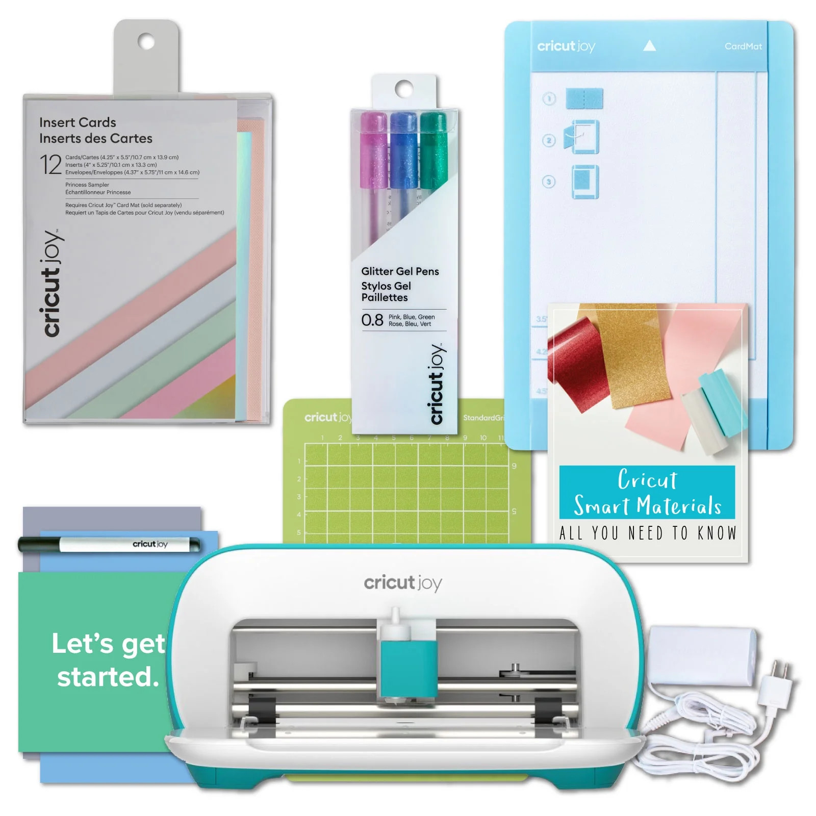 Cricut Joy Machine DIY Card Making Bundle - Sampler Insert Cards, Mat, Gel Pens | Walmart (US)