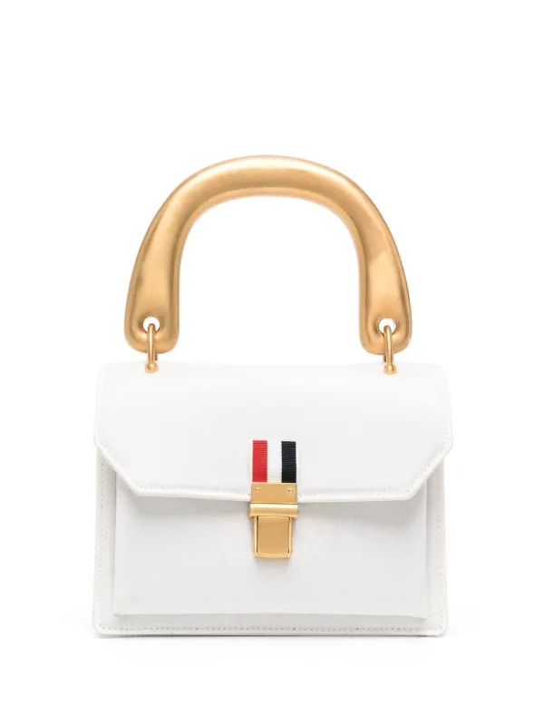 Thom Browne metal-handle Mini Bag - Farfetch | Farfetch Global