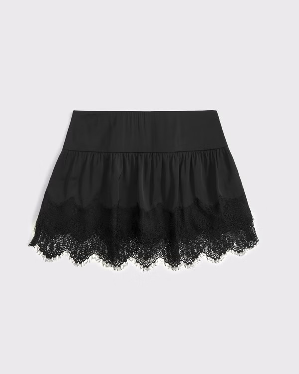 High Rise Flirty Mini Skort | Abercrombie & Fitch (US)