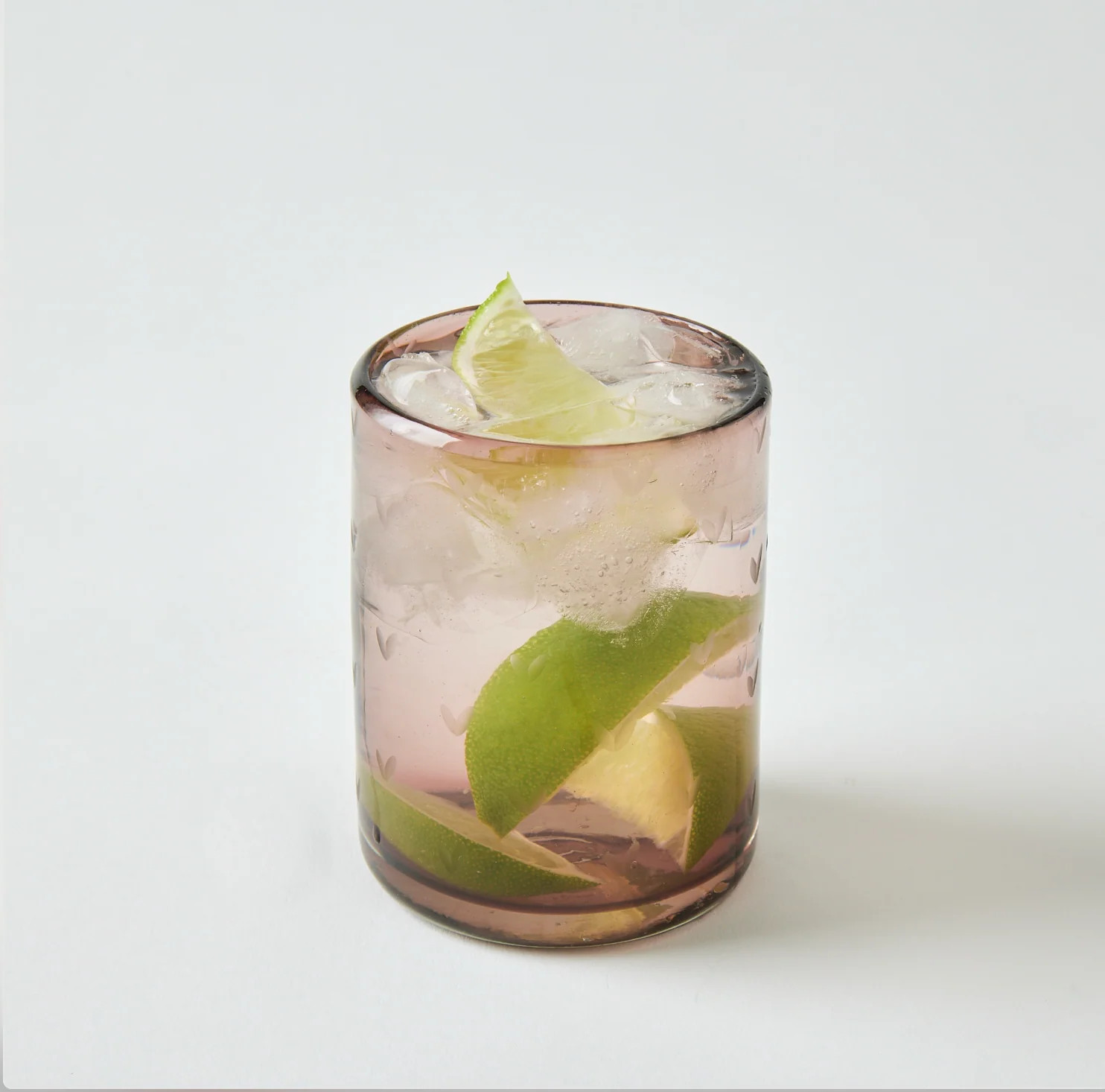 Corazón Rocks Glass (Amethyst) | Half Past Seven