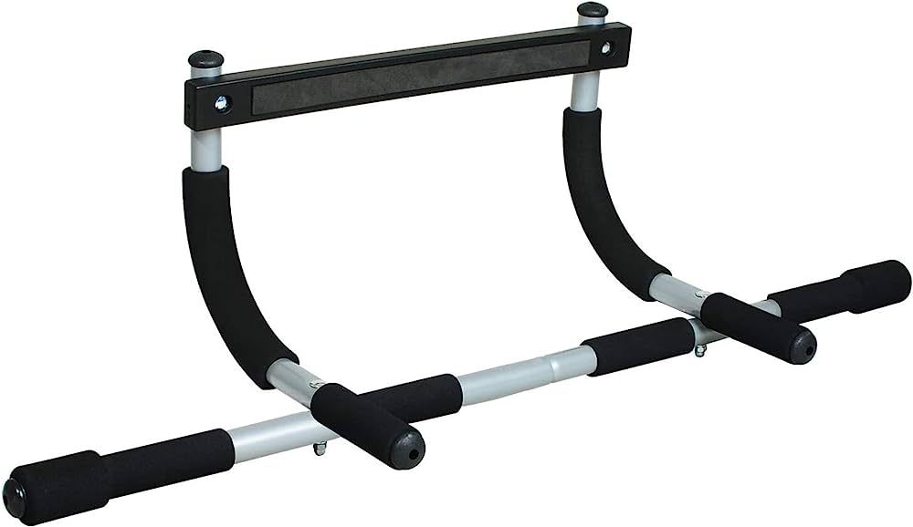 Iron Gym Pull-Up Bar - Total Upper Body Workout Bar for Doorway, Adjustable Width Locking, No Scr... | Amazon (US)