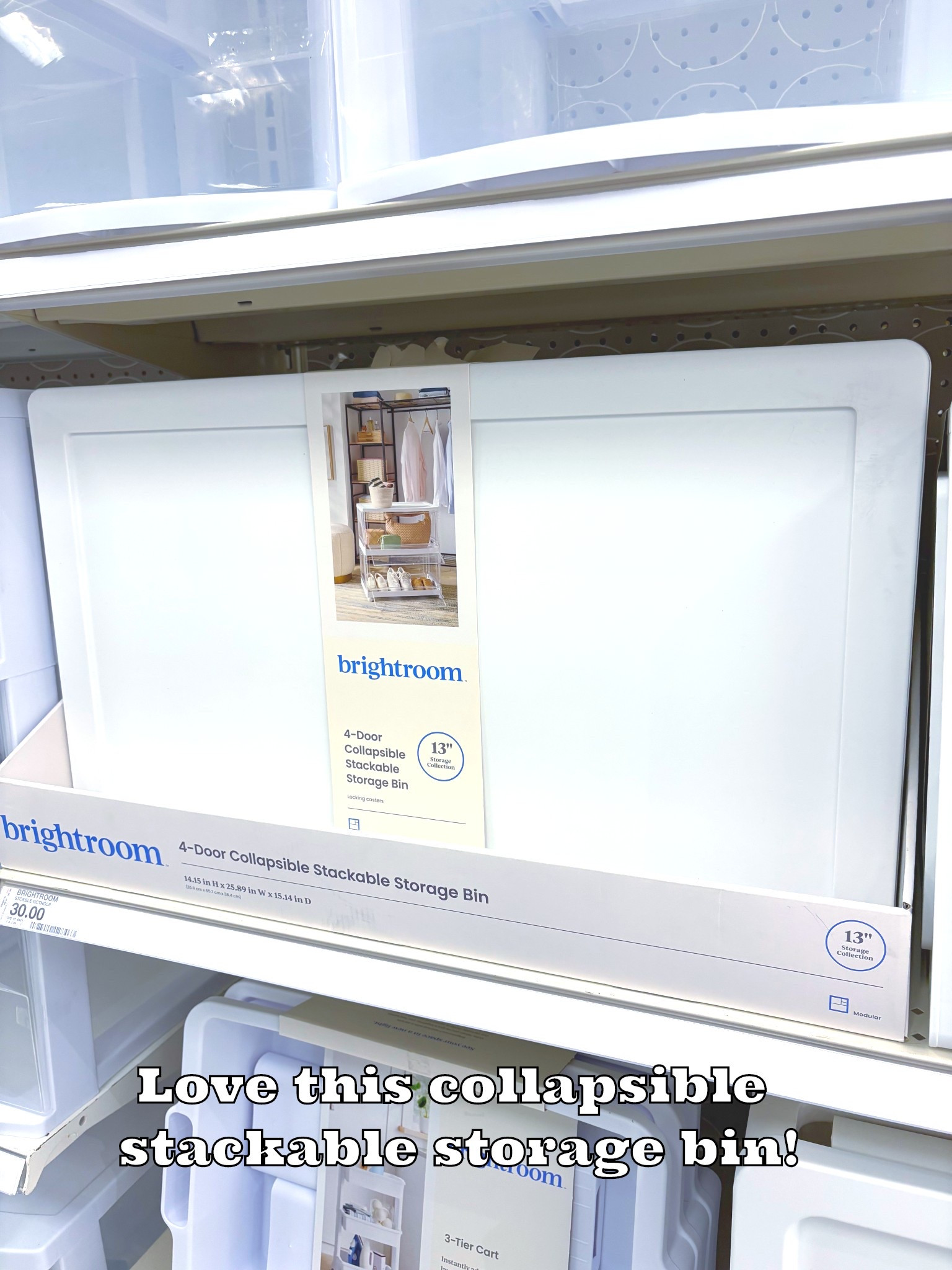 Brightroom Rectangular Stackable Storage Bins #brightroom #storageideas #organizationideas #closetsolutions #storagebins #targethome

#LTKdayinmylife #LTKHome #LTKmomlife