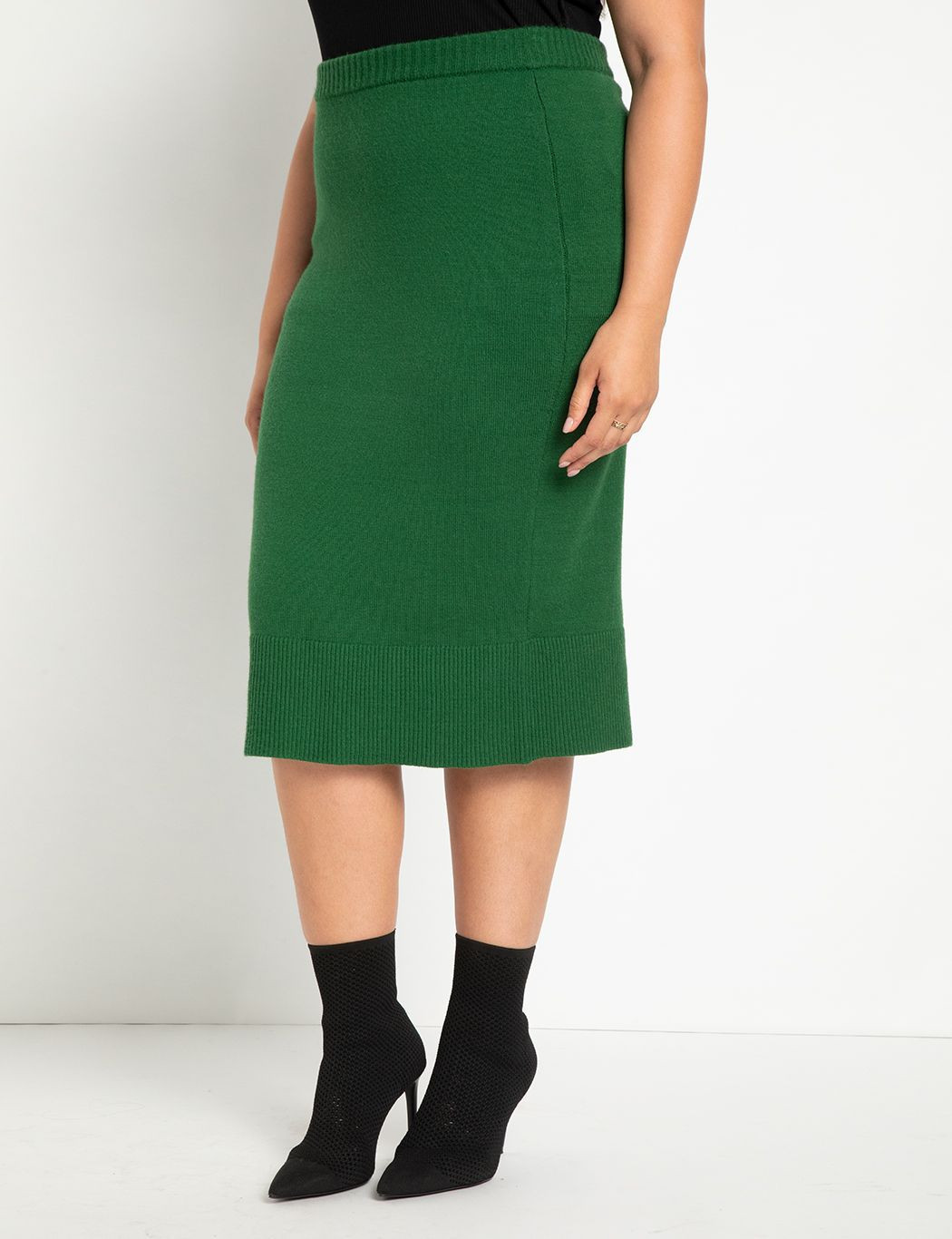 Sweater Pencil Skirt | Eloquii