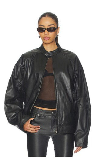 Favorite Domenico Bomber Jacket in Black

              
    
        
        
            Favor... | Revolve Clothing (Global)