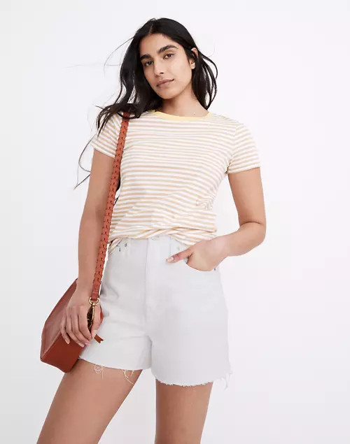 The Momjean Short in Tile White | Madewell