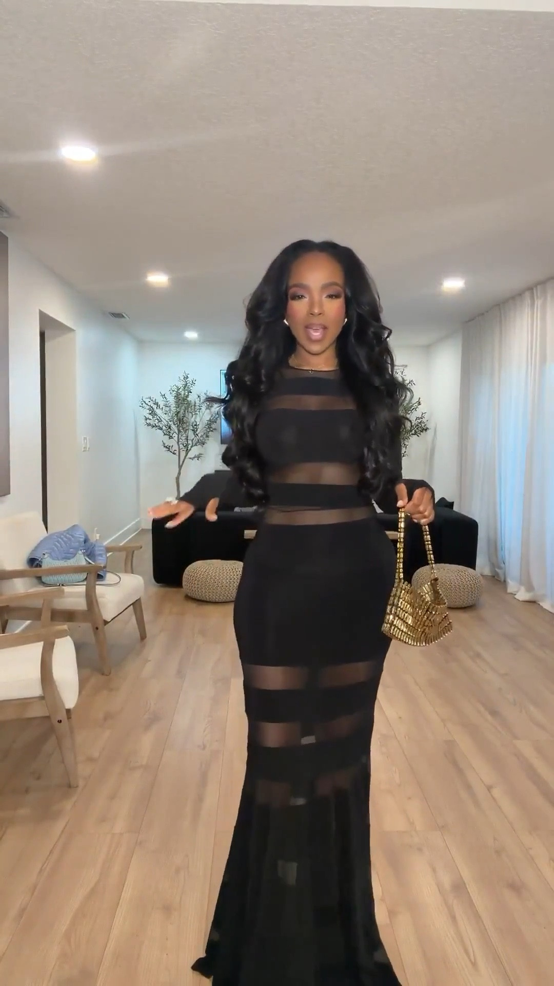 This dress is one of those jaw-dropping pieces that doesn’t need any convincing — fitted, dramatic, and designed to make an entrance. The sheer paneling adds just enough edge while still feeling elegant and intentional.

It’s a true statement piece that holds its own with minimal styling. Perfect for nights when you want all eyes on you and zero guesswork getting dressed. Definitely one of those looks where the cost per wear drops fast because it’s unforgettable every time. 

Perfect for:
• Formal events
• Evening parties
• Birthday dinners
• Special occasions

📏 Sizing:
Wearing size Small  
Height: 5’4”  
Weight: 140 lbs  

Shop instantly on the app to get full outfit details.

Follow me on Instagram and YouTube @kirasfashionfinds 

#LTKPetite #LTKValentine #LTKootd