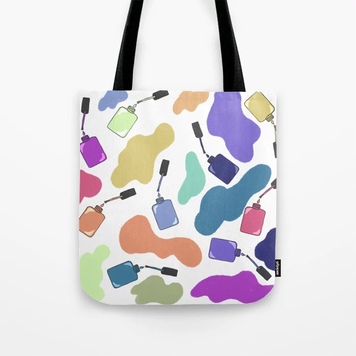 Nail Polish Tote Bag | Society6