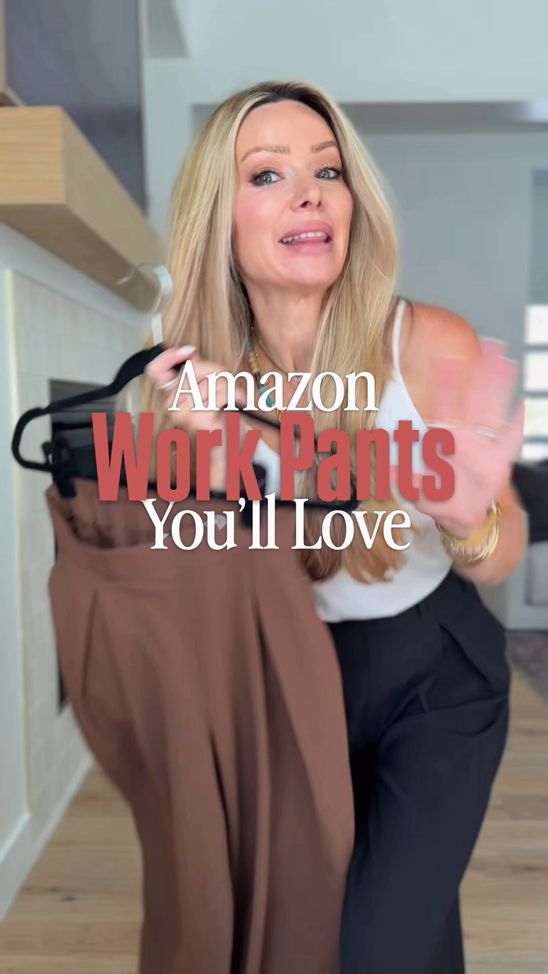 These are the Amazon work pants you’ll actually look forward to wearing. 🤎

They have that polished, put-together look I want for work or the office, but they’re seriously SO comfortable. The wide-leg fit is flattering, they come in 3 different inseams 🙌 and I love that you can completely change the look just by switching colors.

I styled the black and brown because they’re such easy fall wardrobe staples—pair them with a simple top and blazer or cardigan and you’re done.

Comment AMAZON and I’ll send you the link! Which color would you wear more—black or brown?

#amazonfashion #amazonfinds #workwear #officeoutfits #amazonoutfits