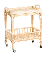 Rattan Bar Cart | Marshalls