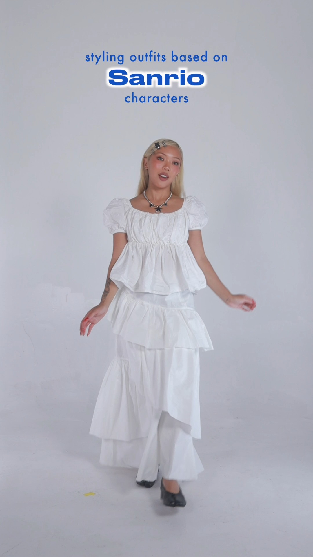 Meet one of my favorite Sanrio characters - Cogimyun!! 💓 OUTFIT DETAILS - Top: locally sourced (similar item linked), Shorts: Amazon (similar item linked), Belt: thrifted (similar item linked), Bag: Sanrio, Earmuffs: Amazon (similar item linked), Shoes: Milanoo, Necklace: thrifted (similar item linked), Jacket: Thrifted (similar item linked), Leggings: Sheertex, Legwarmers: from Etsy (similar item linked) 

 #LTKHalloween #LTKPetite #LTKStyleTip