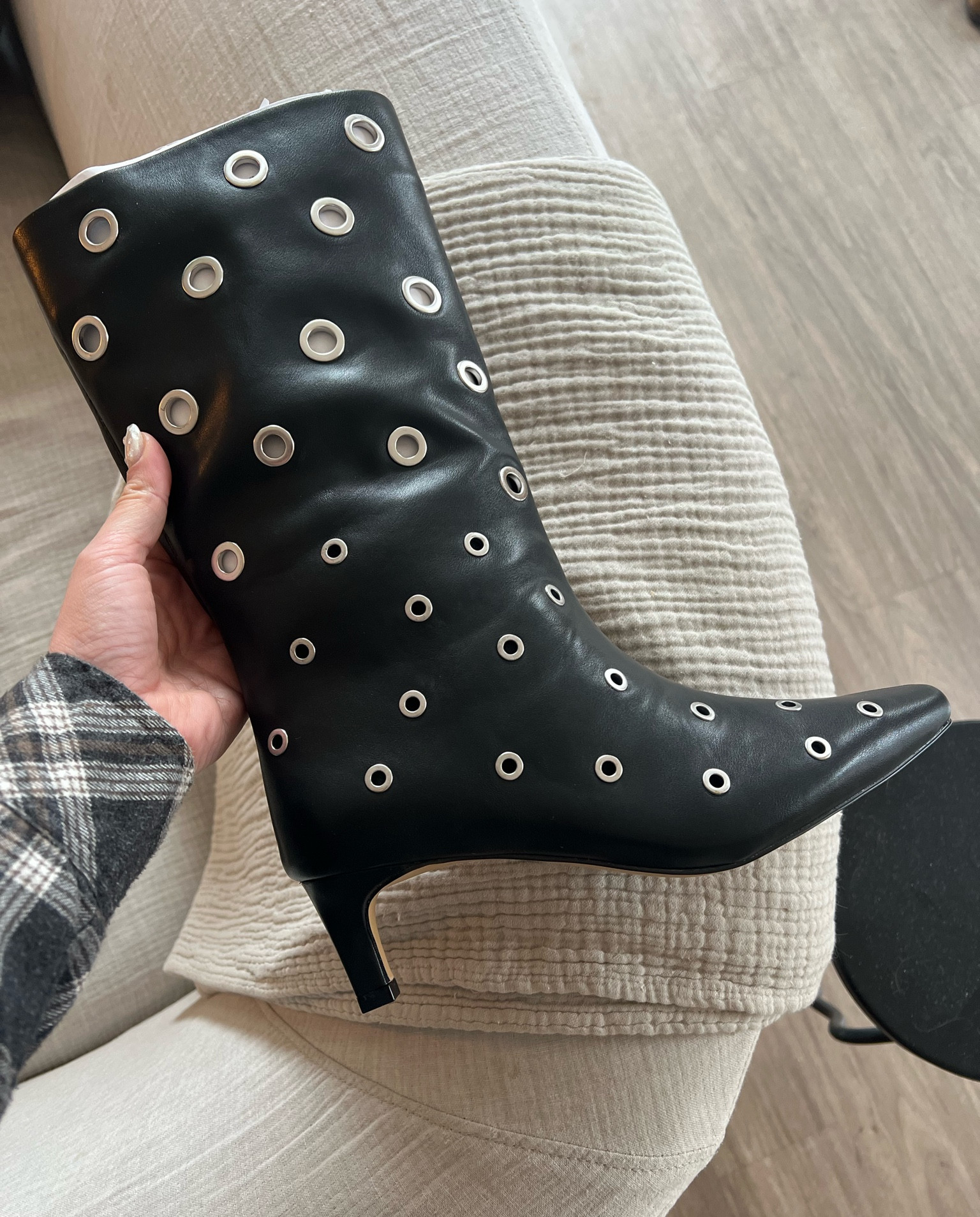 Grommet studded boots under $65 

#LTKShoeCrush #LTKStyleTip #LTKFindsUnder50