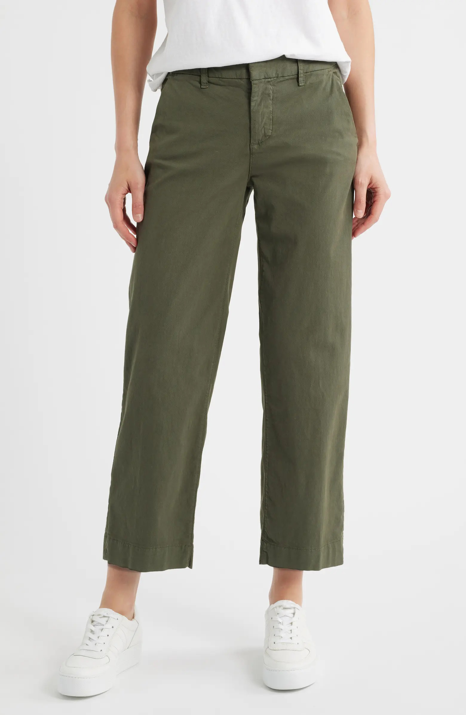 Frank & Eileen Westport The Italian Ankle Wide Leg Pants | Nordstrom | Nordstrom