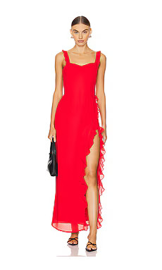 MORE TO COME Lucille Maxi Dress in Red from Revolve.com | Revolve Clothing (Global)