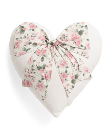 16X16 Jemm Heart Decorative Pillow, Cotton/Polyester | TJ Maxx