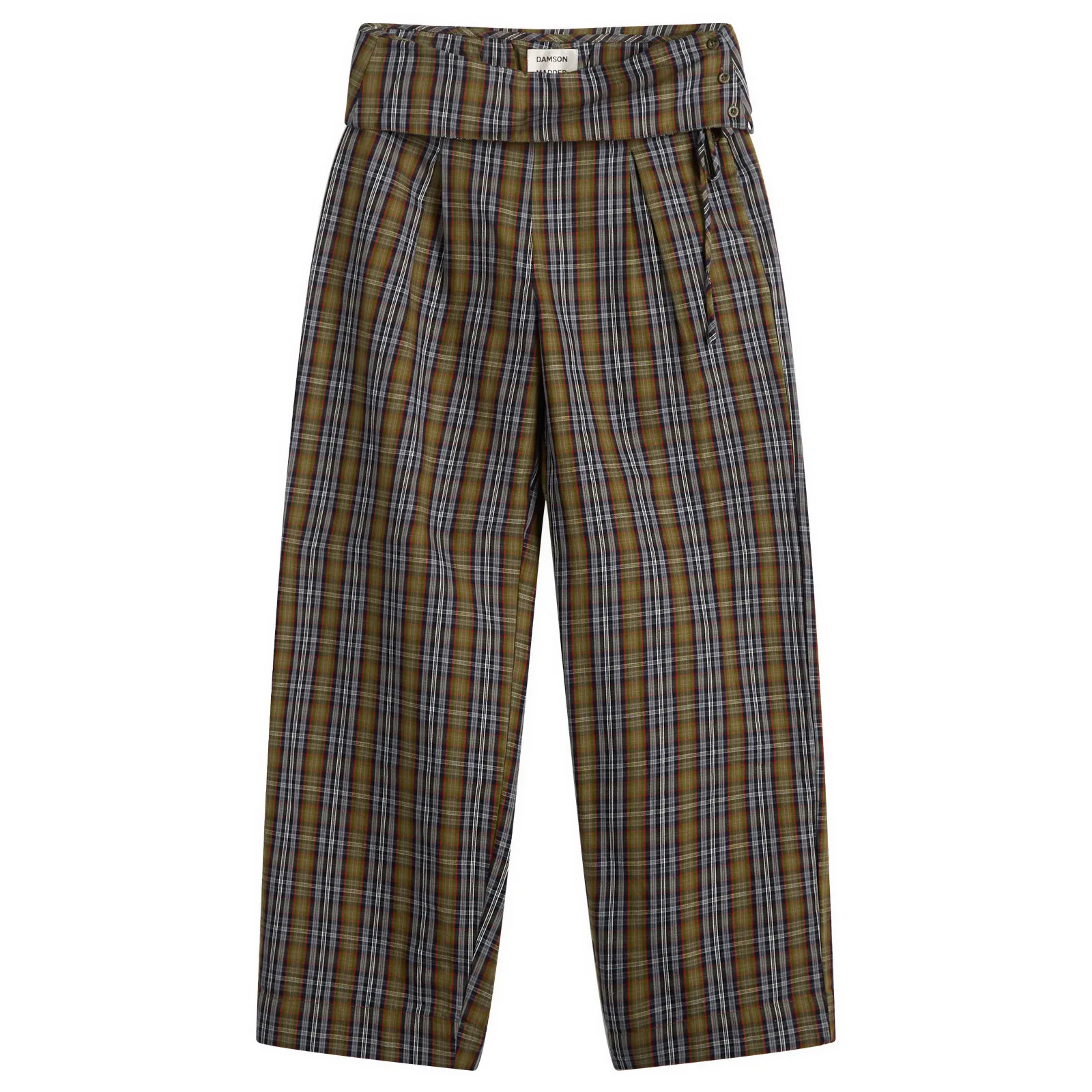 Damson Madder Women's Fia Check Trousers Multi | END. Clothing