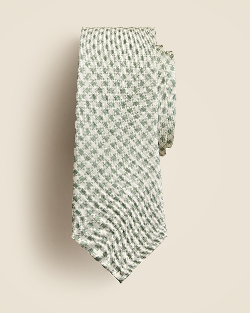 Kids' silk tie in gingham | J. Crew US