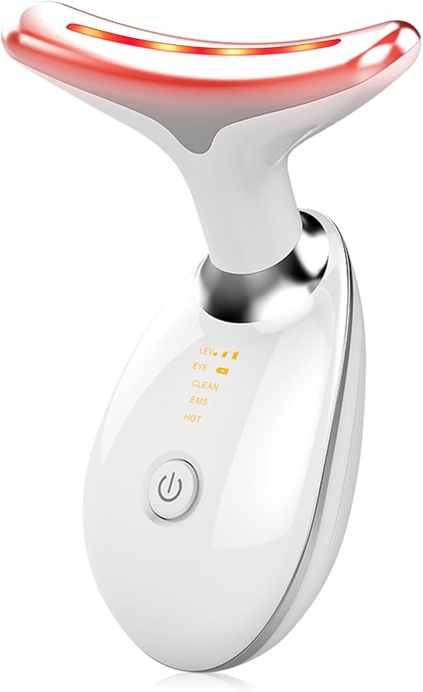 Red Light Therapy for Face, 7 Color LED Face Skin Rejuvenation for Face & Neck Beauty Device, Dep... | Amazon (US)