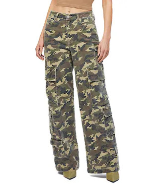 Camo Cargo Wide Leg Pants | Dillard's