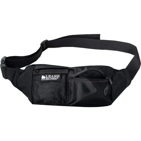 Leashboss | PackUp Pouch | Dog Treat Training Pouch with Waste Bag Dispenser | Adjustable Waist Belt | Walmart (US)