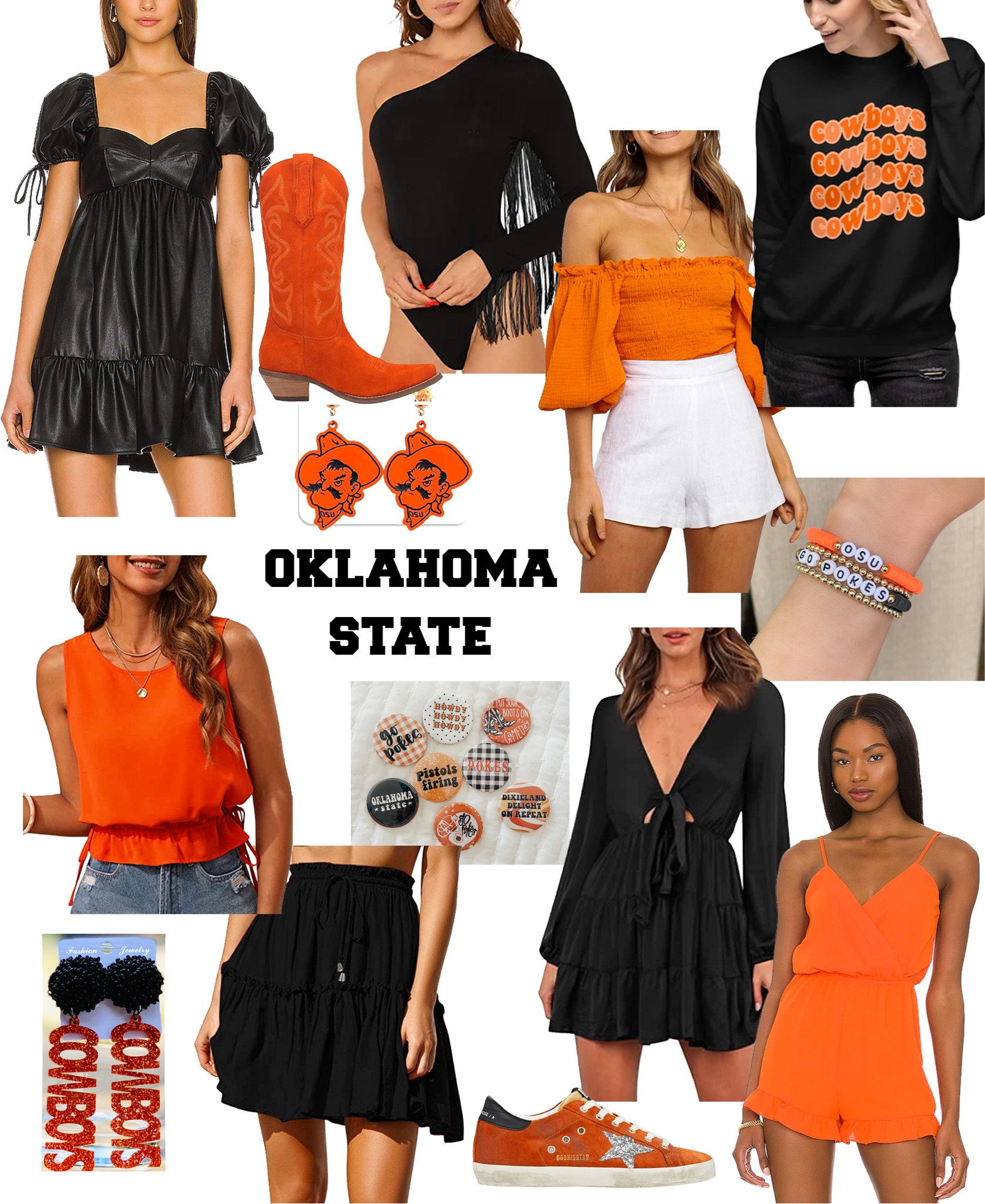 oklahoma state game day 

#LTKunder50 #LTKunder100 #LTKstyletip