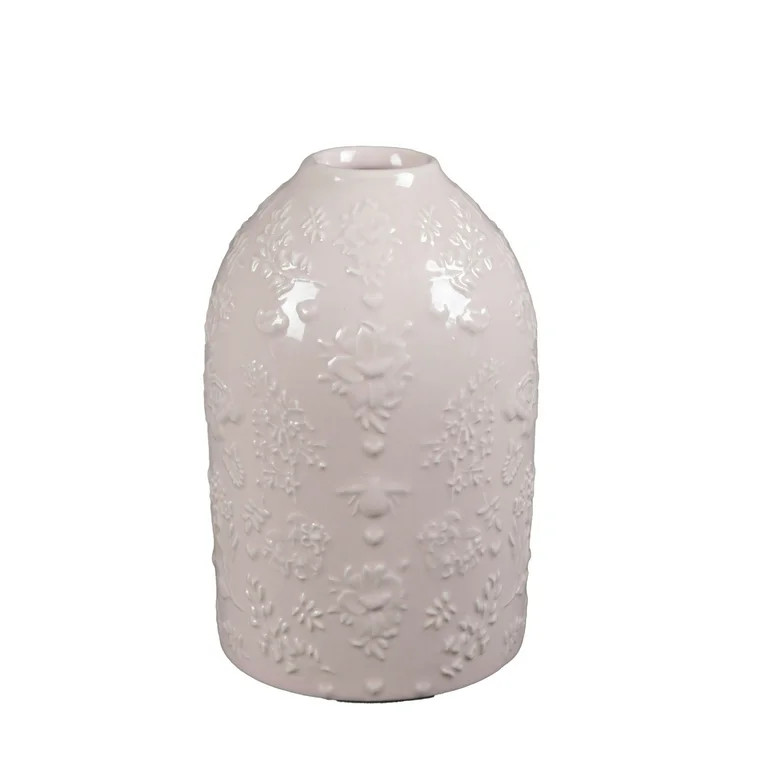 Bridgerton Pink Ceramic Vase | Walmart (US)