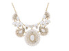 Click for more info about Kate Spade New York Capri Garden Statement Necklace (White) Necklace