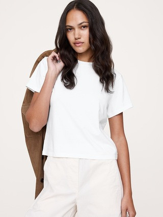 Vintage Cotton Crew-Neck T-Shirt | Banana Republic (US)