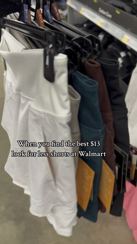 The best $13 Look for Less shorts at Walmart 

#LTKVideo #LTKfitness #LTKSeasonal