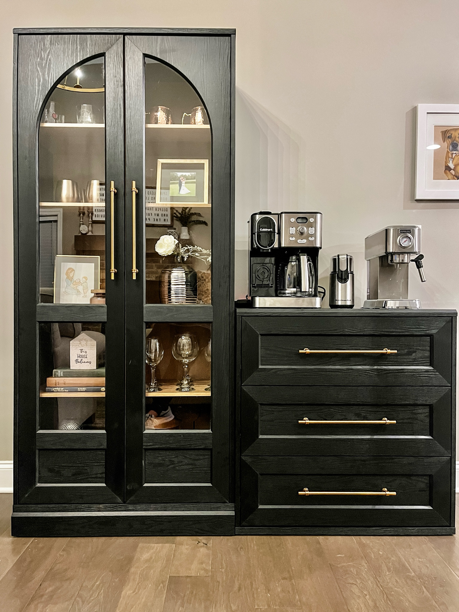 We expanded our kitchen space with these stylish cabinets from Walmart. I was shocked by the quality of these and I’m even considering adding another piece because I’m so obsessed! 😍 

#LTKHome