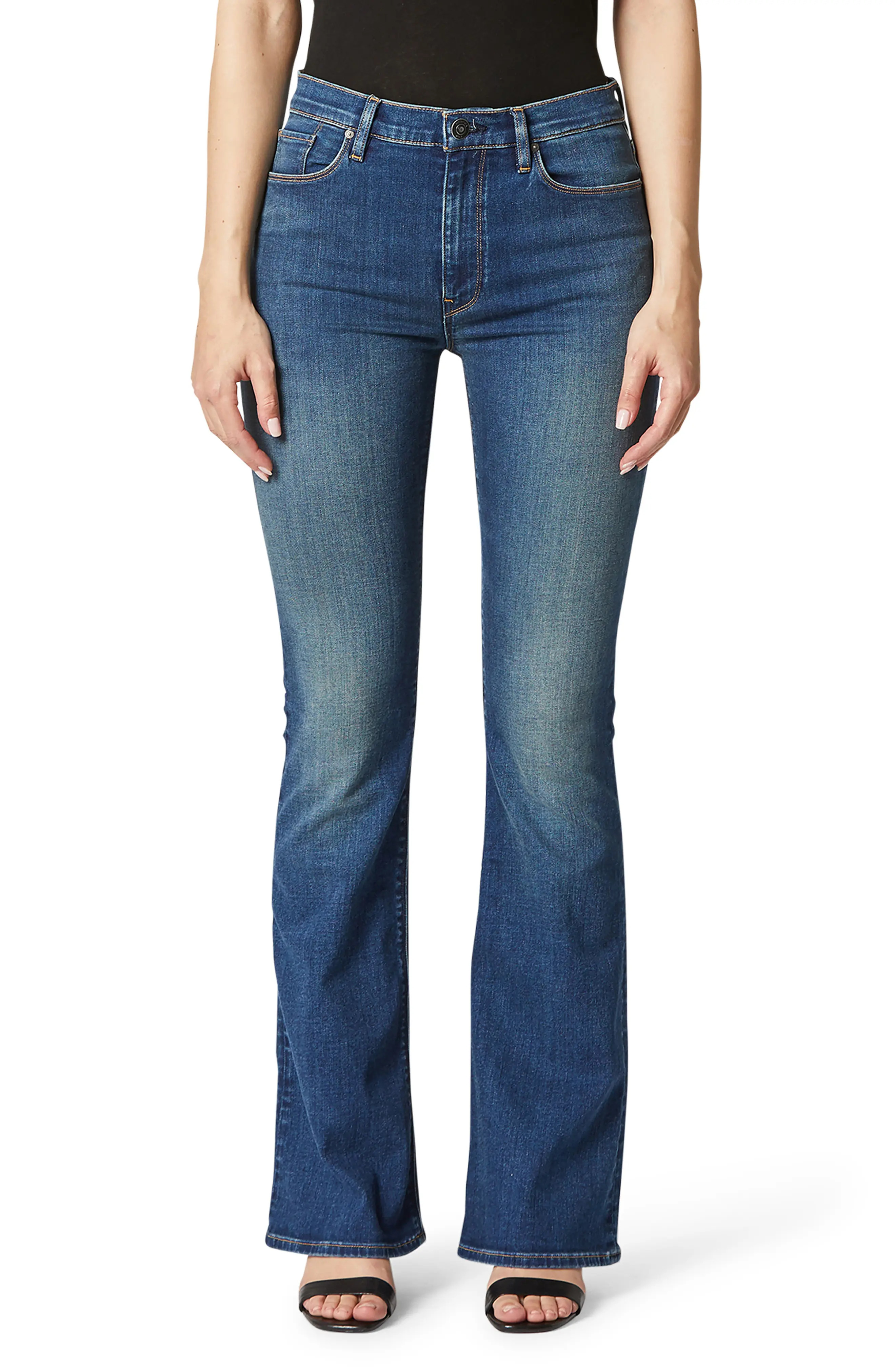 Women's Hudson Jeans Barbara High Waist Bootcut Jeans, Size 26 - Blue | Nordstrom