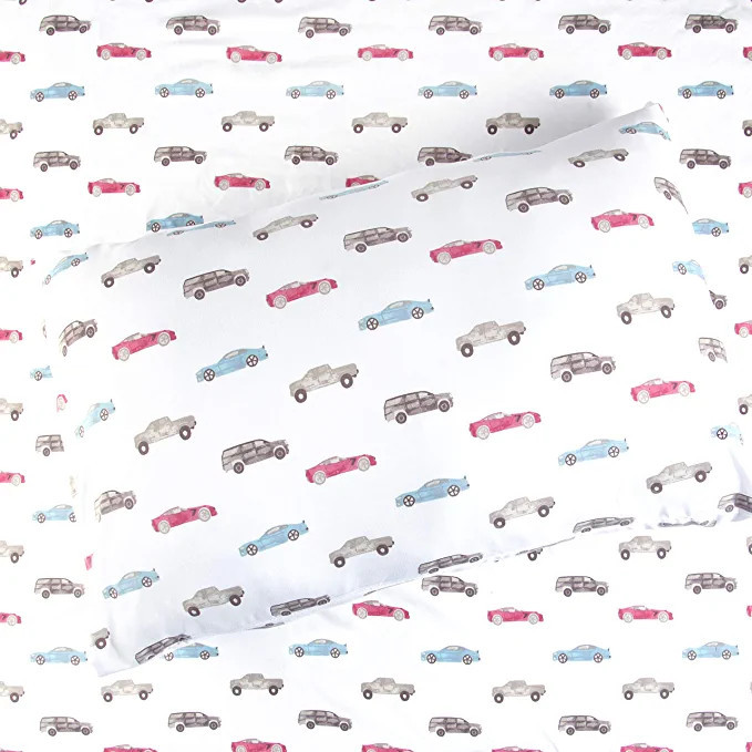 Amazon.com: Kids Rule 3 Piece Twin Sheet Set - Blue Cars : Tools & Home Improvement | Amazon (US)